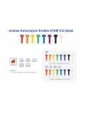 MASTERKIDZ Panele Montażowe STEM 2x 120x80 cm + Akcesoria Zestaw XXL
