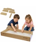 MASTERKIDZ Sensoryczna Prostokątna Taca do Zabawy Piaskiem