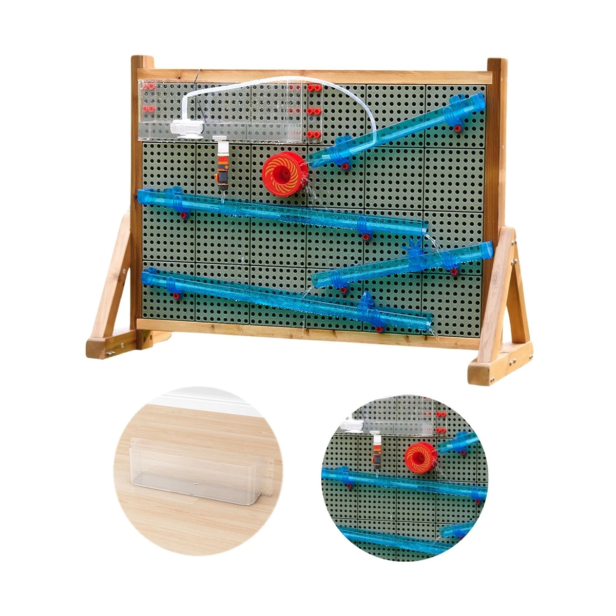 MASTERKIDZ Tablica STEM Outdoor + Tor Wodny/Kulkowy