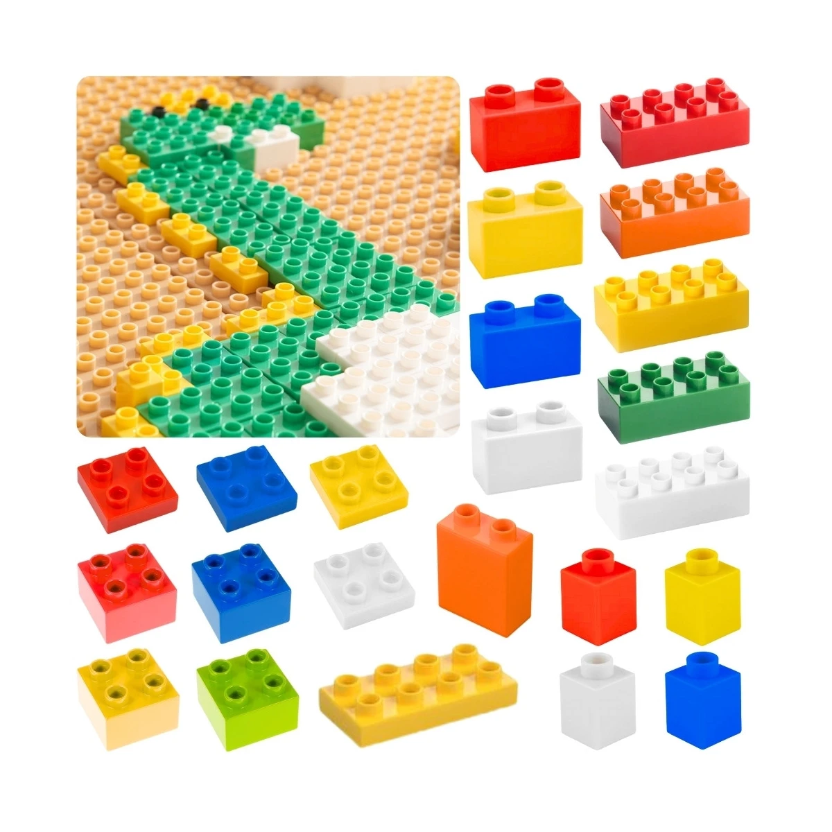 MASTERKIDZ Zestaw Klocków Konstrukcyjnych STEM 135 el.