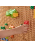 MASTERKIDZ Zestaw 4 Nakładek Na Panel Do Budowania Z Małych Klocków