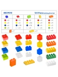 MASTERKIDZ Zestaw Klocków Konstrukcyjnych STEM 135 el.