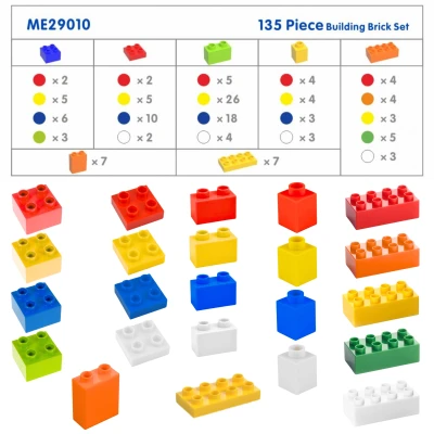 MASTERKIDZ Zestaw Klocków Konstrukcyjnych STEM 135 el.