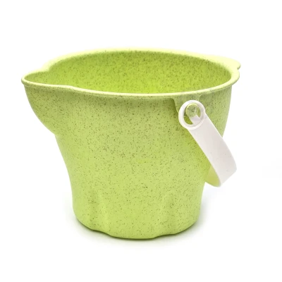 WOOPIE Zestaw do Piasku w Wiaderku z Samochodem 11 el. BIODEGRADOWALNY ORGANICZNY MATERIAŁ