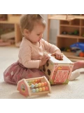 TOOKY TOY Drewniana Stodoła Aktywności Sorter Liczydło Montessori