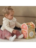 TOOKY TOY Drewniana Stodoła Aktywności Sorter Liczydło Montessori