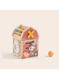 TOOKY TOY Drewniana Stodoła Aktywności Sorter Liczydło Montessori