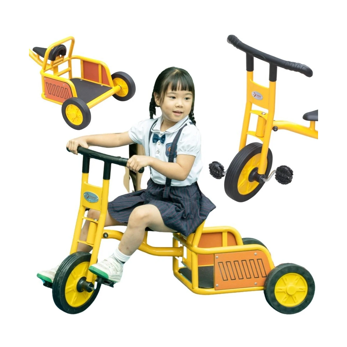 CLASSIC WORLD EDU Rowerek Trójkołowy Pojazd Truck Dla Dzieci od 3 lat