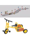 CLASSIC WORLD EDU Rowerek Trójkołowy Pojazd Truck Dla Dzieci od 3 lat