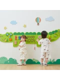 VIGA Tablica Sensoryczna Manipulacyjna Krokodyl Certyfikat FSC Montessori
