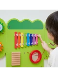 VIGA Tablica Sensoryczna Manipulacyjna Krokodyl Certyfikat FSC Montessori