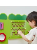 VIGA Tablica Sensoryczna Manipulacyjna Krokodyl Certyfikat FSC Montessori