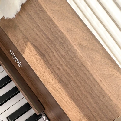 CLASSIC WORLD Drewniane Pianino Klasyczne + Książeczka do Nauki