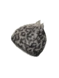 ELODIE DETAILS czapka zimowa Furry Knit Beanie Le Leopard 6-12 m-cy