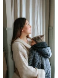 ELODIE DETAILS czapka zimowa Furry Knit Beanie Le Leopard 1-2 lata