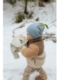 ELODIE DETAILS czapka zimowa Furry Knit Beanie Blueberry Bliss 2-3 lata