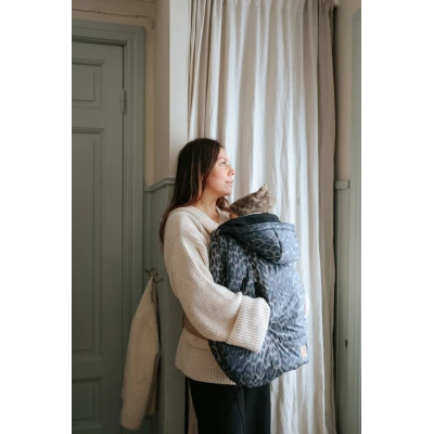 ELODIE DETAILS czapka zimowa Furry Knit Beanie Le Leopard 3-100 lat