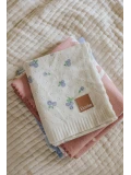 ELODIE DETAILS kocyk ażurowy Pointelle Blueberry Bliss