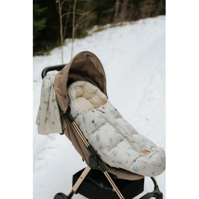 ELODIE DETAILS kocyk ażurowy Pointelle Blueberry Bliss