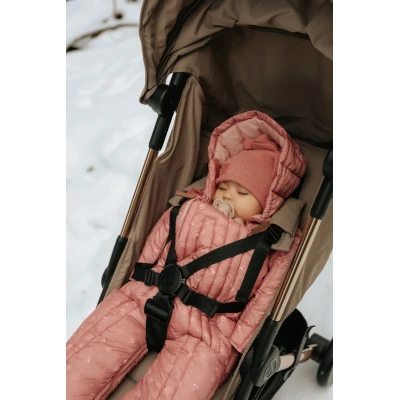 ELODIE DETAILS kombinezon dziecięcy Pink Petit River Rose 0-6 m-cy