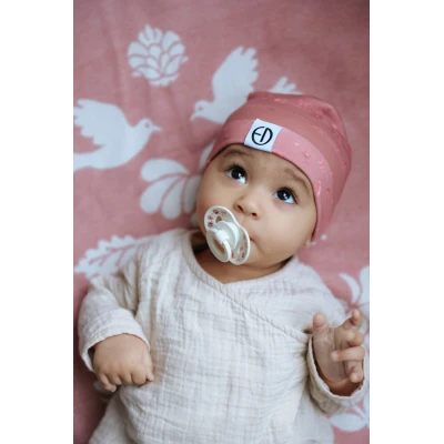 ELODIE DETAILS smoczek silikonowy 0-6 m Binky Bundle Petit River Rose 2 sztuki