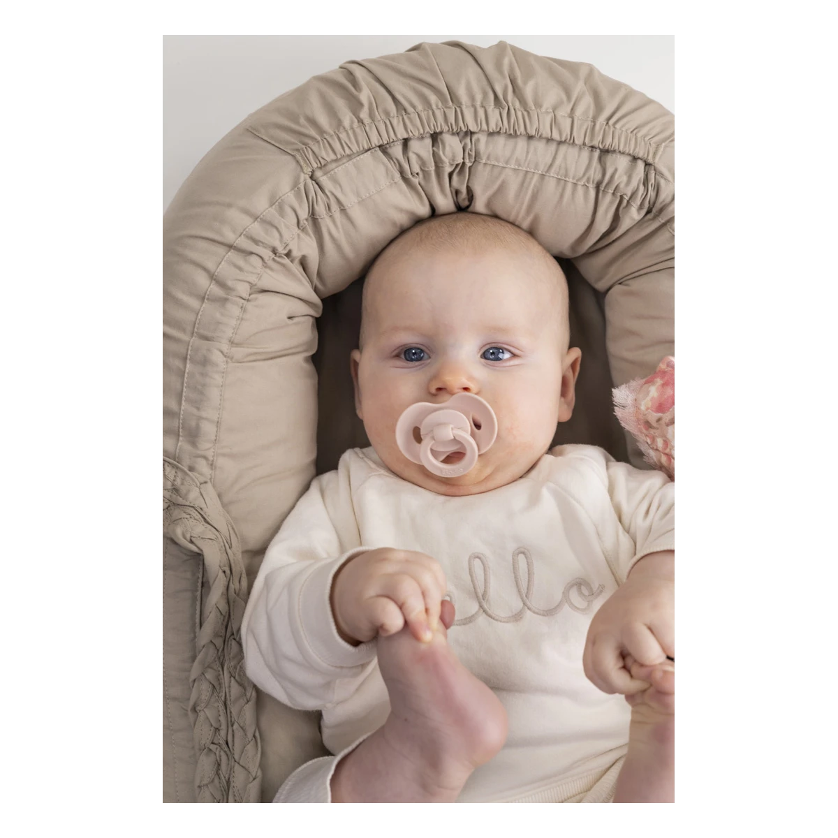 ELODIE DETAILS smoczek silikonowy 0-6 m Binky Bundle Petit River Rose 2 sztuki