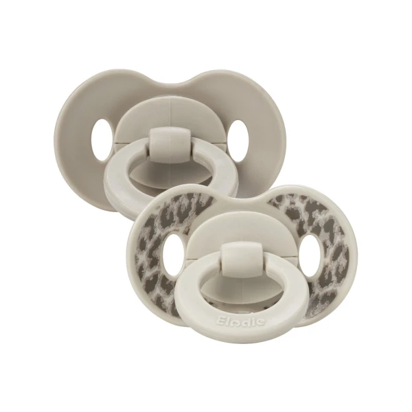 ELODIE DETAILS smoczek silikonowy 0-6 m Binky Bundle Le Leopard 2 sztuki