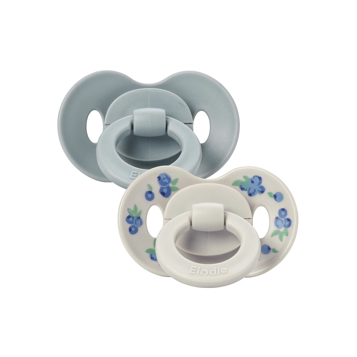 ELODIE DETAILS smoczek silikonowy 0-6 m Binky Bundle Blueberry Bliss 2 sztuki