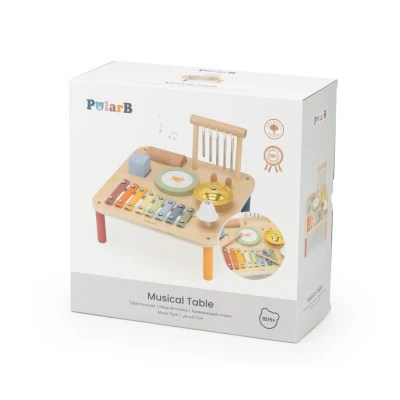 Viga 44277 PolarB Drewniany stolik muzyczny