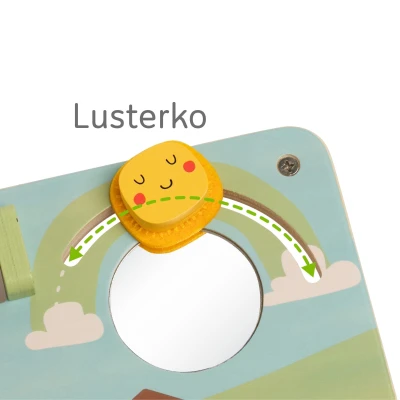 CLASSIC WORLD Drewniana Tablica Manipulacyjna Aktywności Farma