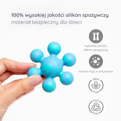 Gryzaki silikonowe 5 szt. Ubbi | Pan Piksel