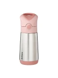 B.BOX Butelka termiczna bidon dla dziecka ze słomką 350 ml Blush Crush