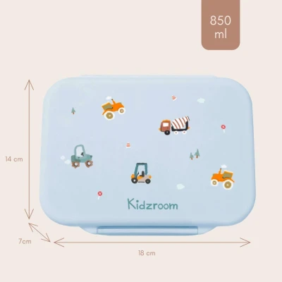 KIDZROOM Lunchbox pojemnik Litte Story blue