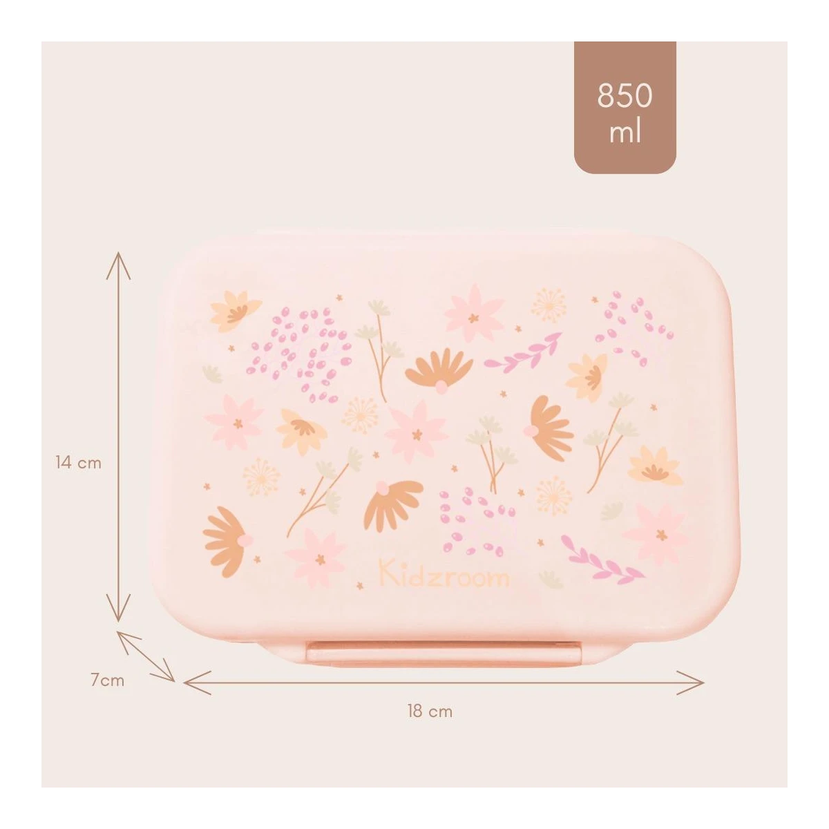 KIDZROOM Lunchbox pojemnik Memories Flowers