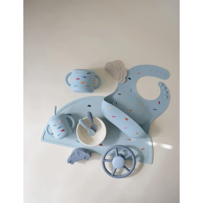 Mushie Silikonowa podkładka na stół Retro Cars
