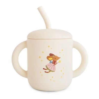 Mushie Kubek ze słomką 175 ml Fairy Mice