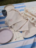 Mushie Talerzyki dla dzieci okrągłe 2-pak Soft Lilac