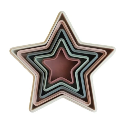 Mushie Wieża do Układania Gwiazdki Nesting Star Orginal