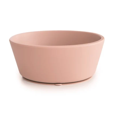 Mushie Silikonowa Miseczka dla Dziecka Blush