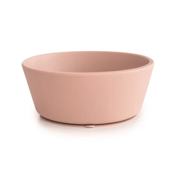 Mushie Silikonowa Miseczka dla Dziecka Blush