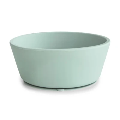Mushie Silikonowa Miseczka dla Dziecka Cambridge Blue