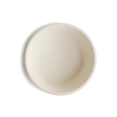 Mushie Silikonowa Miseczka dla Dziecka Ivory