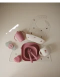Mushie Śliniak Silikonowy Fairy Mice