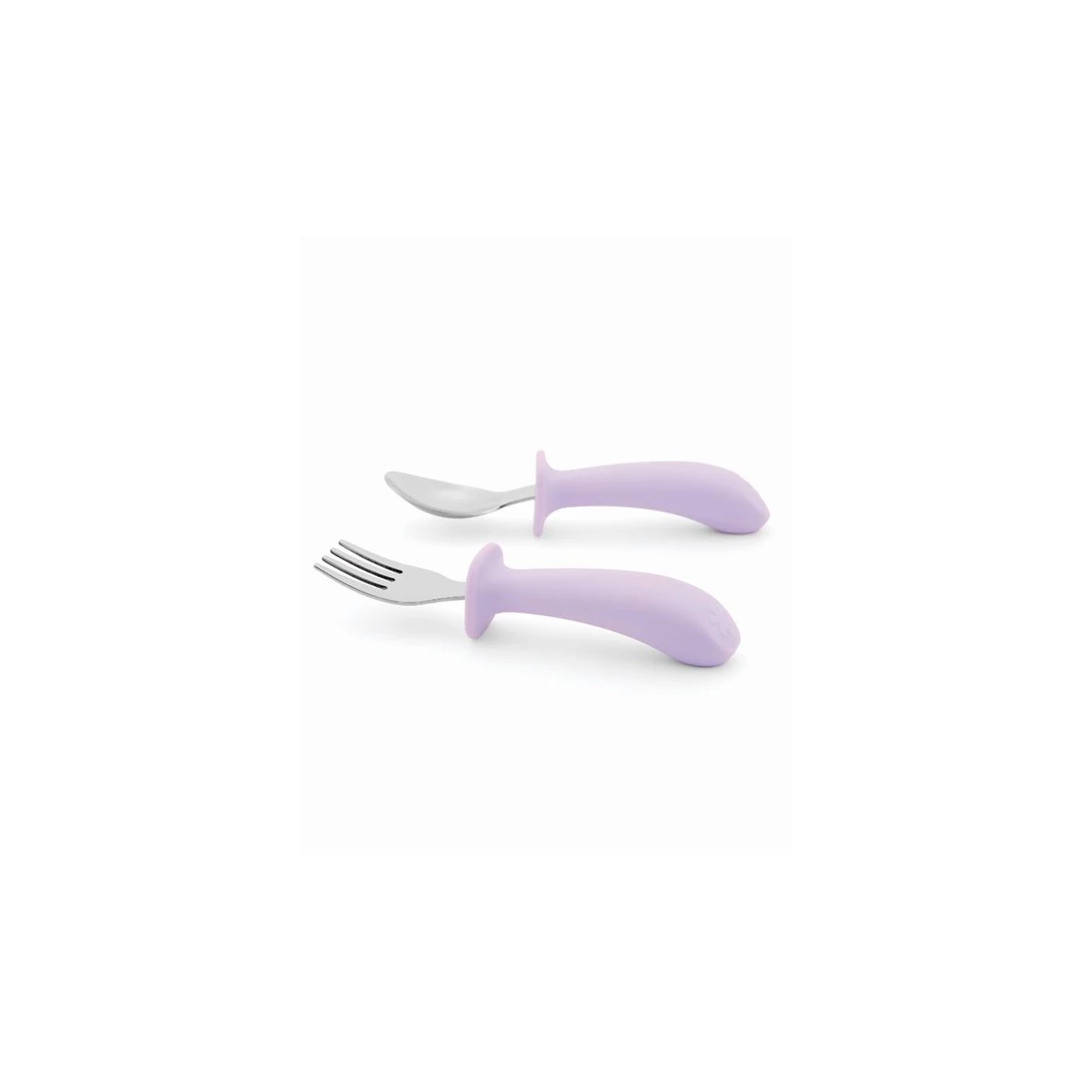 Skip Hop Sztućce dla Dzieci Widelec i Łyżeczka Purple Besties Squ