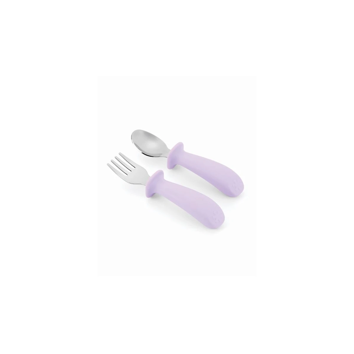 Skip Hop Sztućce dla Dzieci Widelec i Łyżeczka Purple Besties Squ