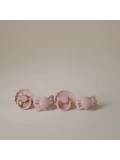 FRIGG Zestaw startowy: 4 smoczki uspokajające Floral Heart Blus