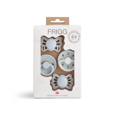 FRIGG Zestaw startowy: 4 smoczki uspokajające Moonlight Sailing -