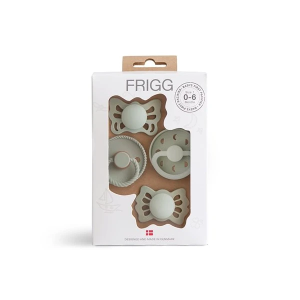 FRIGG Zestaw startowy: 4 smoczki uspokajające Moonlight Sailing -