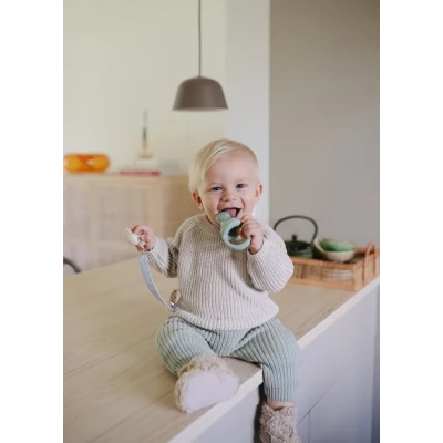 FRIGG Lucky Smoczek symetryczny 2-pak silikon 0-6m Cream / Sage