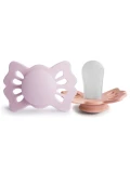 FRIGG Lucky Smoczek symetryczny 2-pak silikon 0-6m Soft Lilac / P